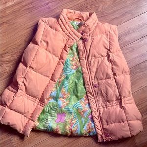 Lilly Pulitzer vest.